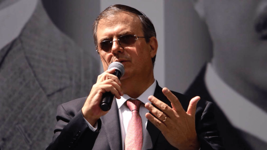 Marcelo Ebrard ya en Washington para reuni&oacute;n con Pompeo