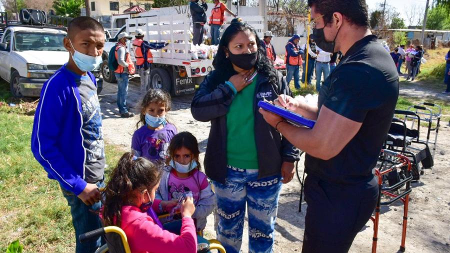 "DIF Reynosa en Tu Casa" llevó programas y servicios a la Colonia Lázaro Cárdenas 