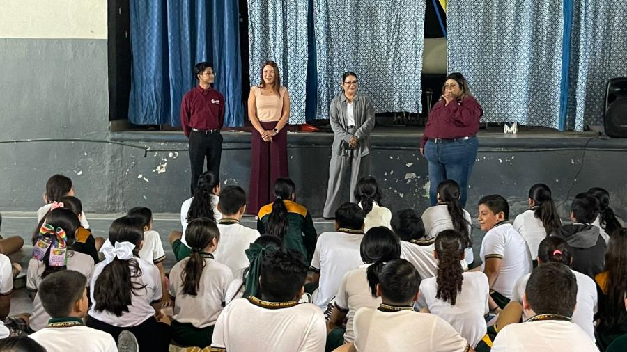 DIF Reynosa imparte pláticas contra el acoso escolar en escuelas primarias