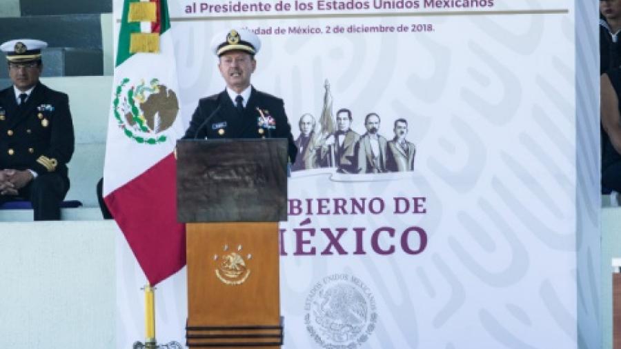 Secretario de Marina desea año nuevo al pueblo mexicano