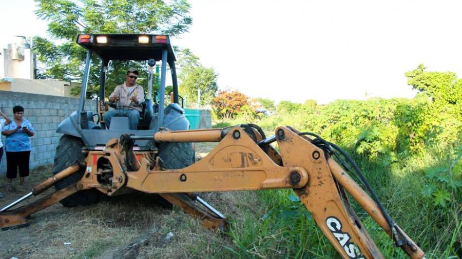 Iniciarán construcción de drenaje pluvial en Altamira