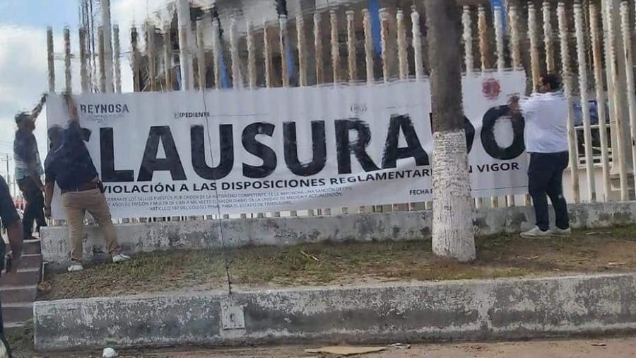 Clausuran por seguridad parque López Mateos 