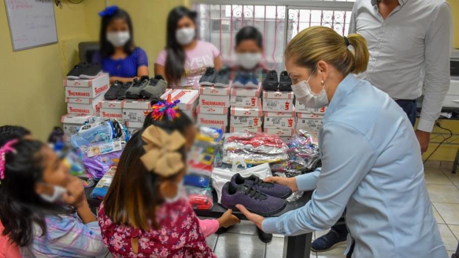 DIF Reynosa visitó a los menores de la Casa Hogar del Niño