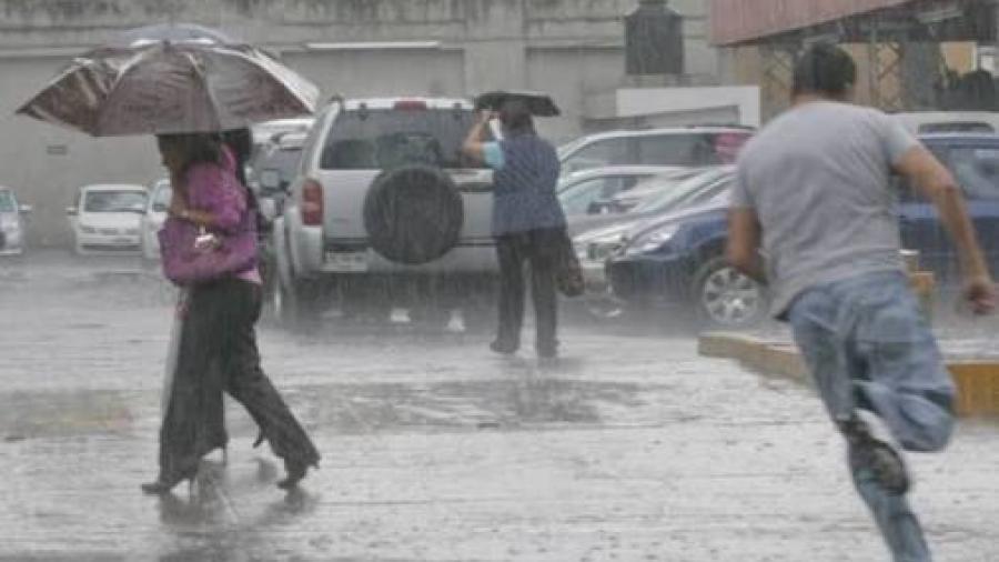 Lluvias con tormentas y granizadas se prevén en la mayor parte del país
