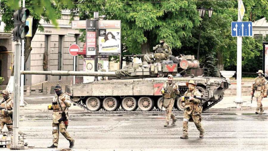 Mercenarios de Wagner se rebelan contra Rusia  