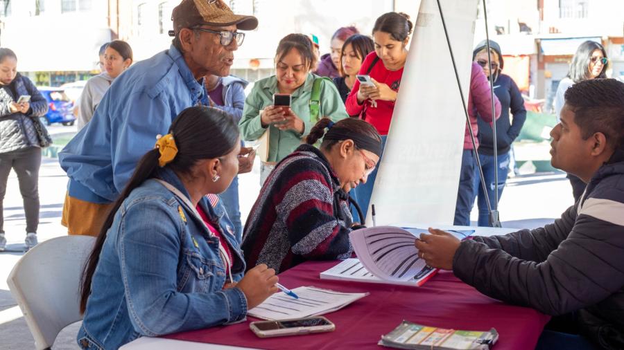 Gran respuesta ciudadana en el Programa “Empleo en tu Colonia