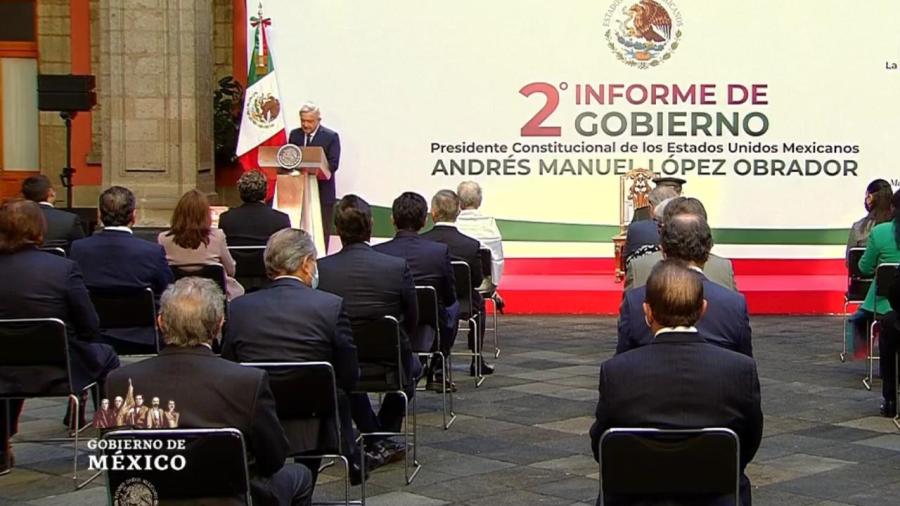 AMLO da Segundo Informe de Gobierno