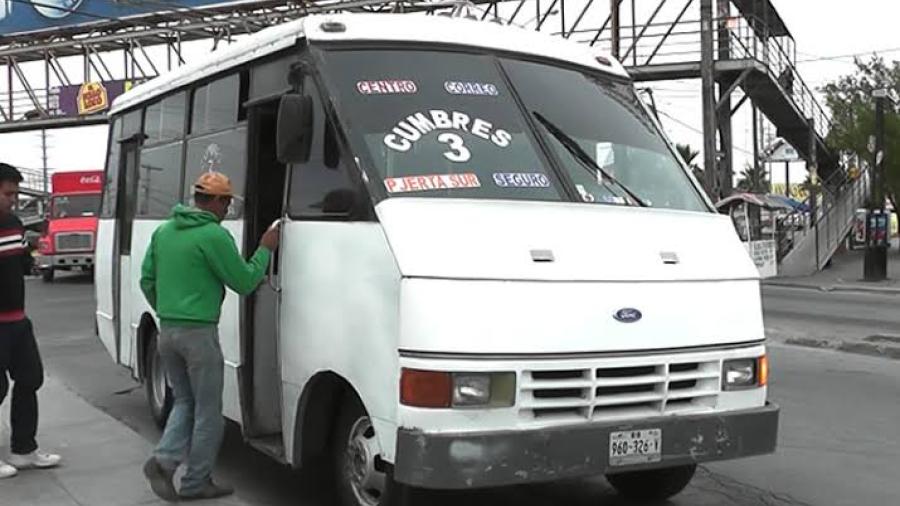Preocupa COVID dentro de transporte público en Reynosa 