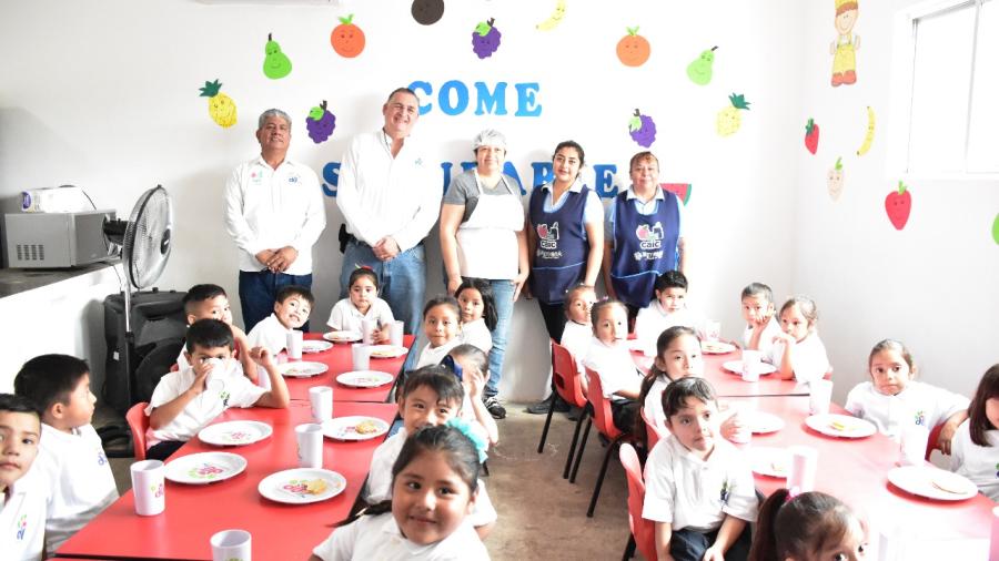 Ofrece DIF alimentación sana a la niñez