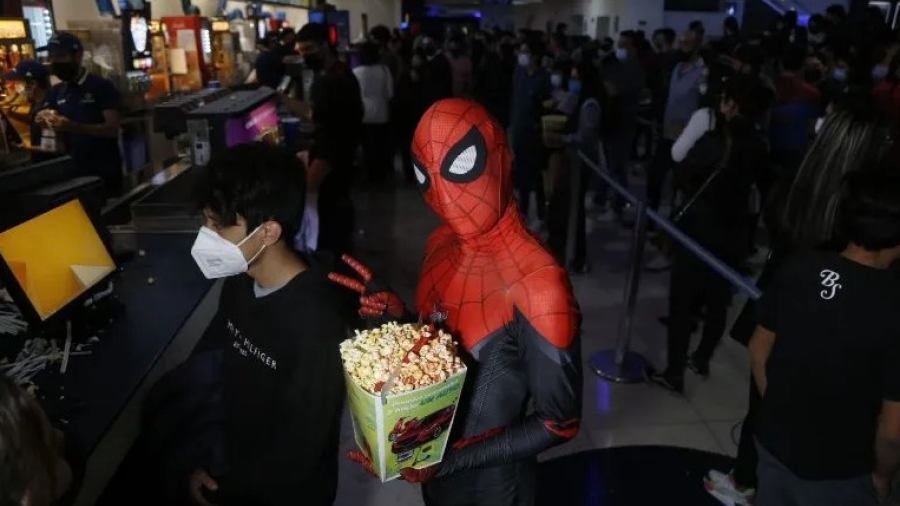 Recauda "Spider-Man: No Way Home" 187 millones de pesos en su estreno