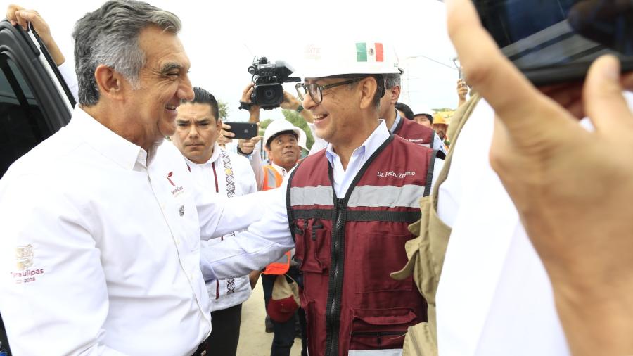 Anuncia Américo basificación de mil trabajadores del sector salud en Tamaulipas