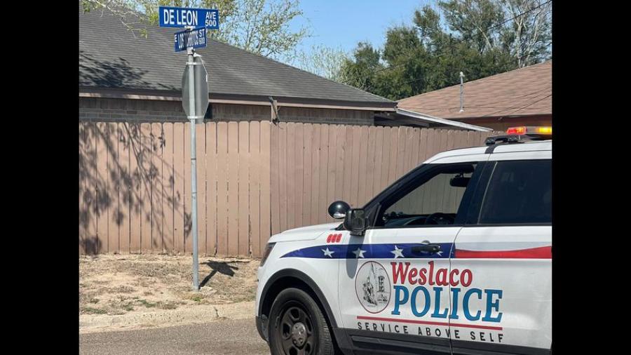 Reportan mujer baleada en Weslaco