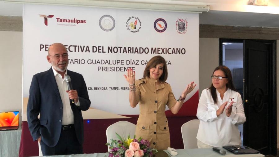 Destacan coordinación entre legisladores y notarios 