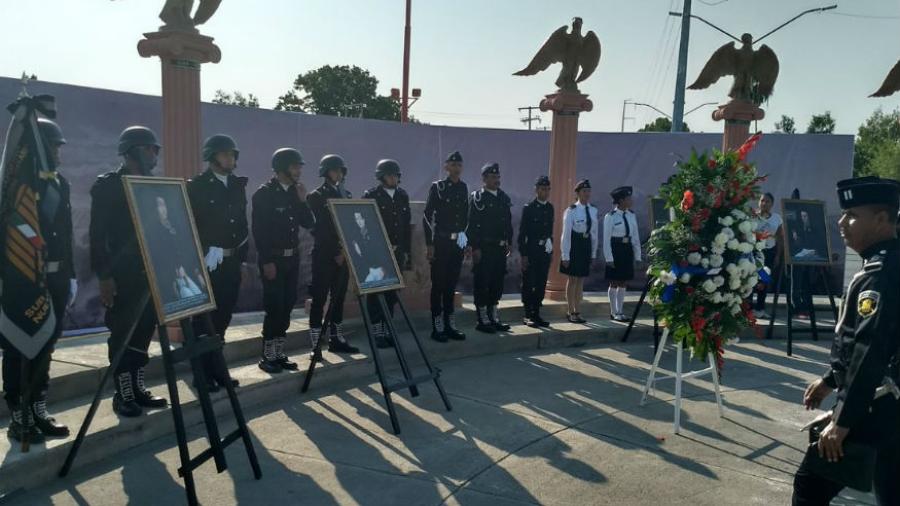 Conmemoran día de los niños héroes