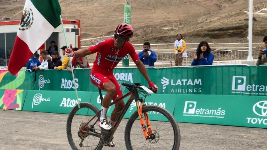  ¡Llegó el octavo oro para México! José Ulloa gana en la prueba de ciclismo