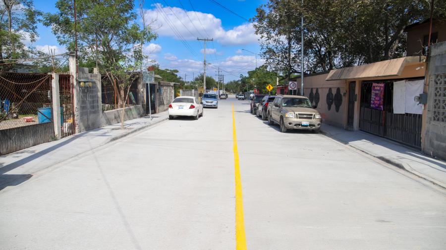 Entregó Alcalde Carlos Peña Ortiz pavimentación que beneficia a más de 6 mil personas