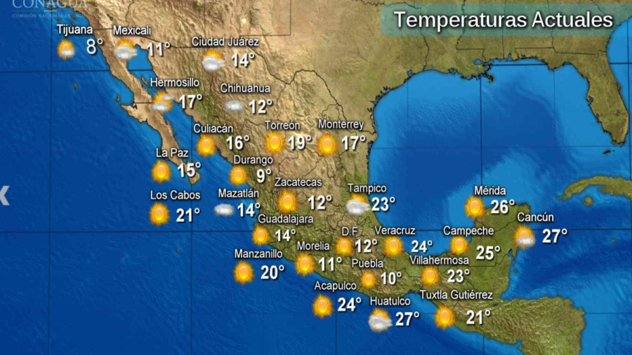 Clima frío y posibles nevadas en el norte del país: SMN
