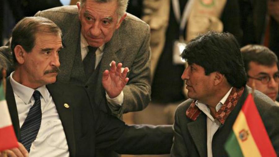 "Si algo le pasara" a Maduro, será culpa de Vicente Fox: Evo Morales