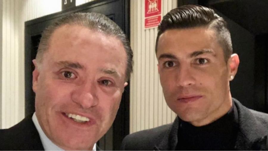 Gober de Sinaloa se toma una foto con Cristiano Ronaldo