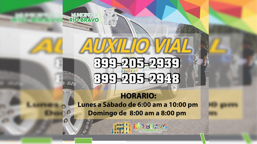 Ponen a disposición programa de “auxilio vial”