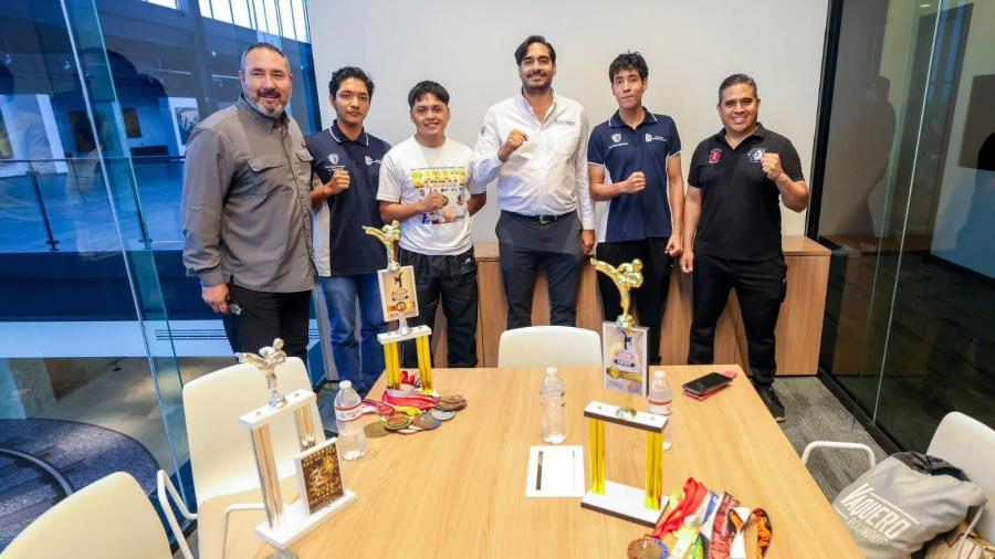 Apoya Gobierno de Carlos Peña Ortiz a reynosenses hacia el Mundial de Karate 2025