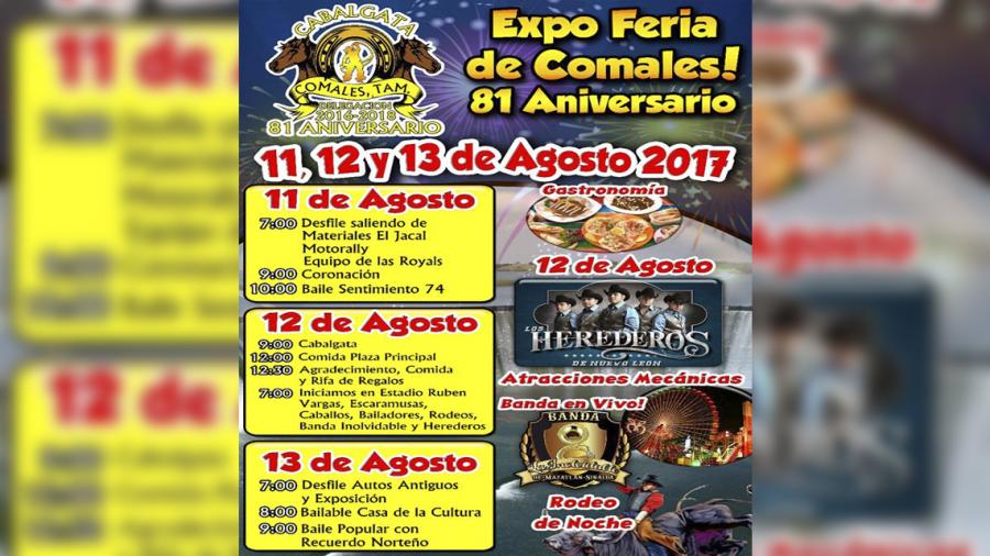 Invitan a “Expo Feria de Comales 81 Aniversario”