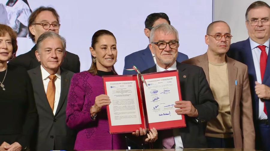 México firma convenio para crear centro de supercómputo en Barcelona