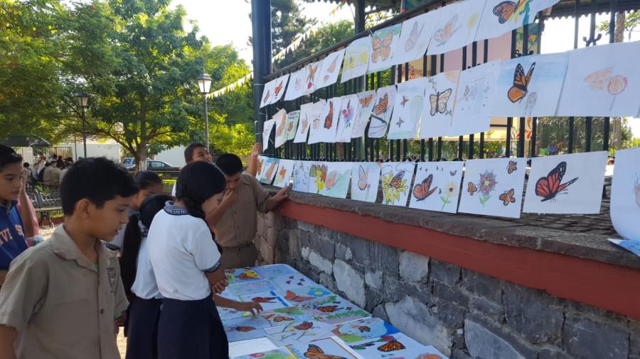 Concientización ambiental en 6º festival mariposa monarca