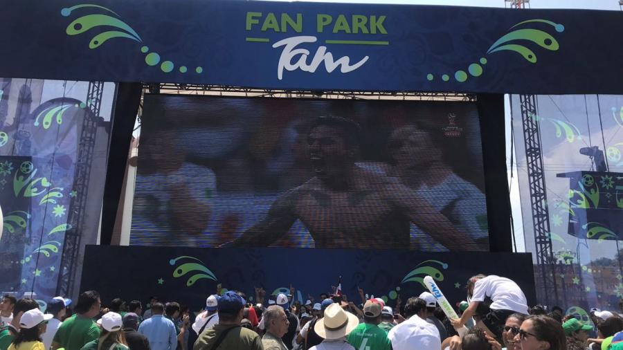¡Grita los goles del Tri en el Fan Park Tamaulipas!