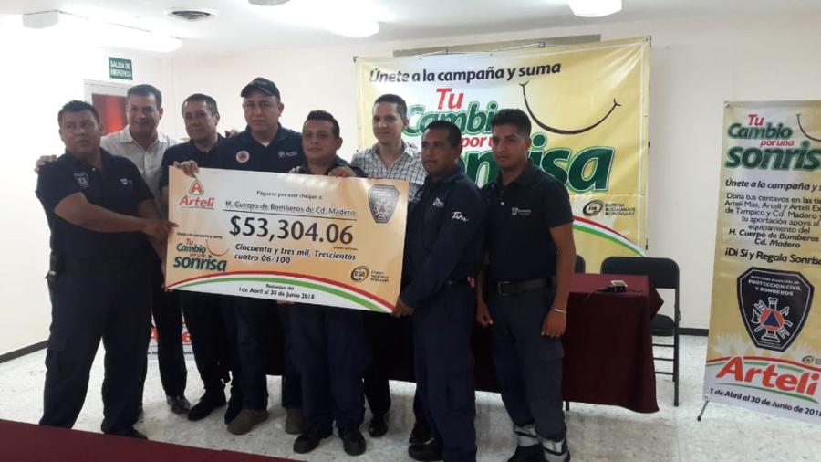 PC Madero reconoce a las tiendas Arteli por su apoyo