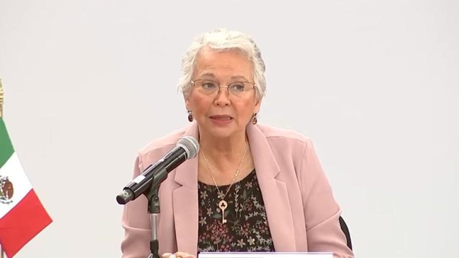 Propone Morena a Olga Sánchez Cordero como presidenta de la Mesa Directiva del Senado 