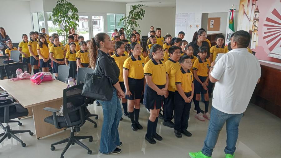 Destacan docentes y estudiantes de primaria ventajas de la Infoteca 'Sor Juana Inés de la Cruz'