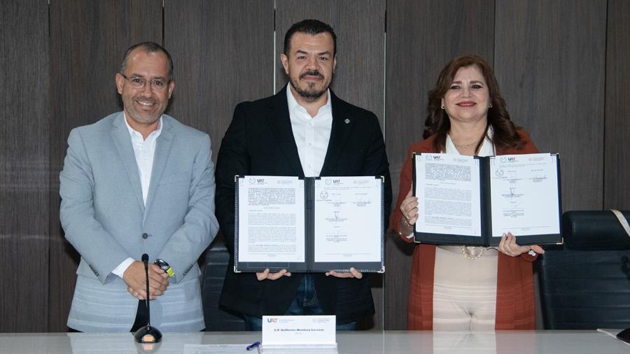 UAT y Colegio de Contadores de Victoria firman convenio de colaboración