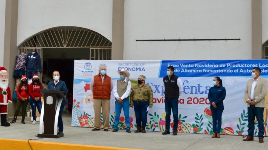 Efectúa Gobierno de Altamira Expo Navideña 2020