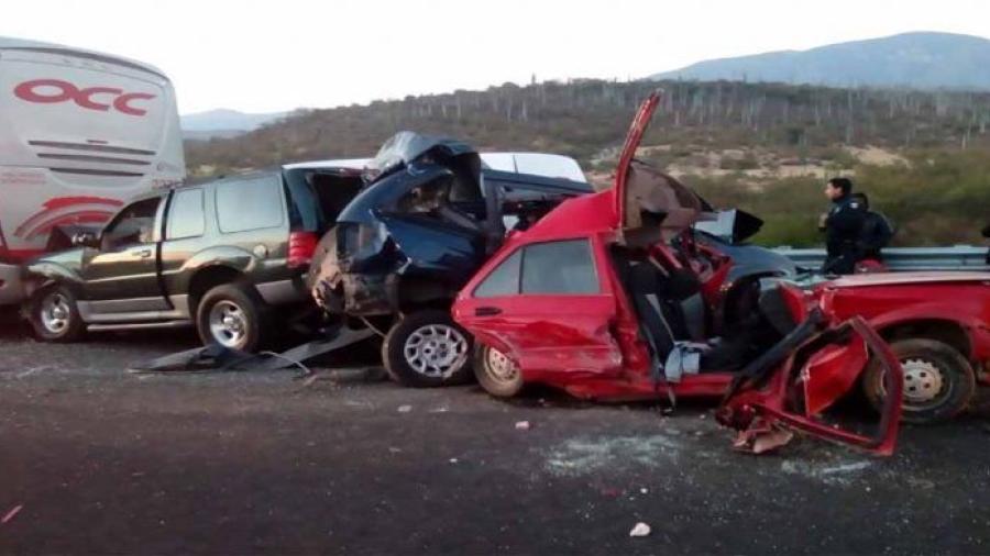 2 muertos en autopista Oaxaca-Cuacnopalan tras choque