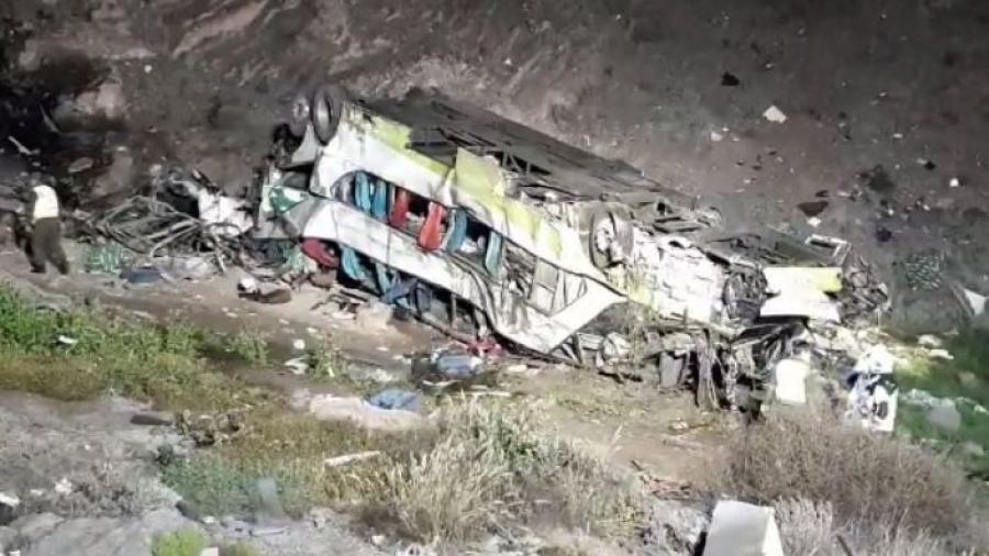 Accidente de autobús en el norte de Chile deja 20 muertos