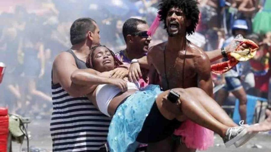 217 heridos tras tumulto en Carnaval de Río