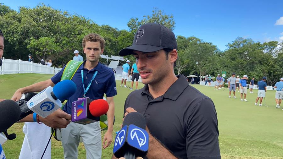 Carlos Sainz Jr disfruta de la Riviera Maya previo al Gran Premio de México