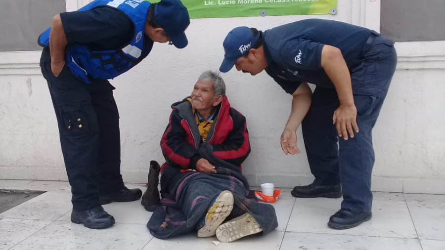 Resguarda Gobierno Municipal a personas sin hogar
