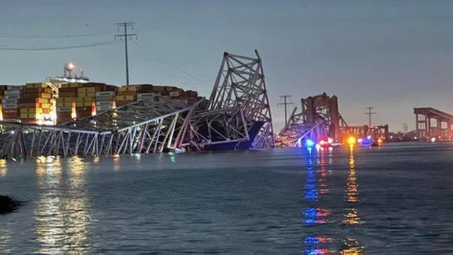 Hay mexicanos entre las víctimas del desplome del puente de Baltimore