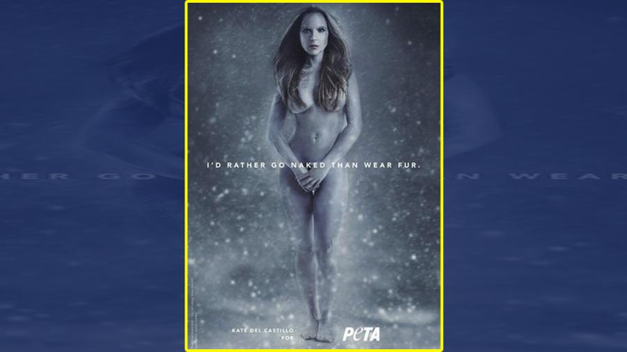 Kate del Castillo se desnuda para PETA