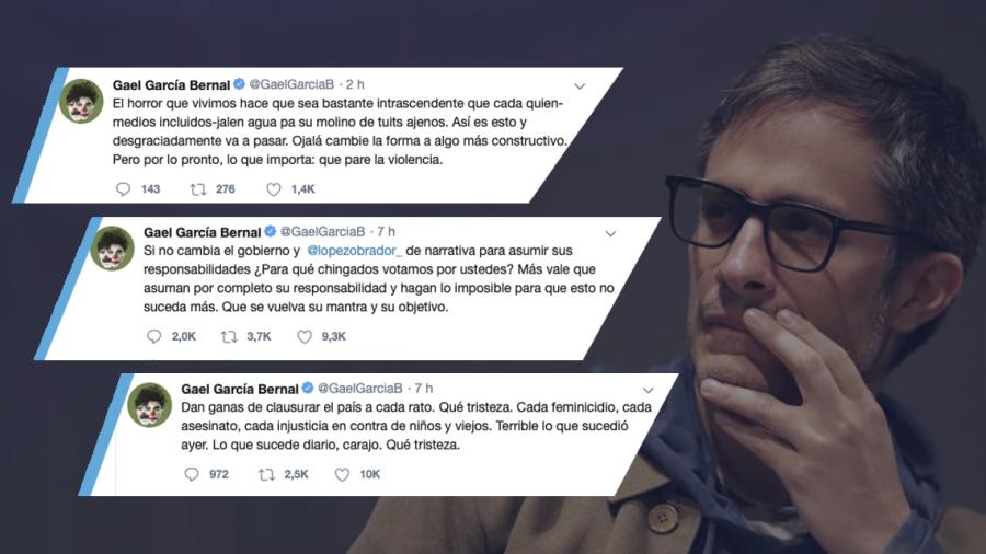 Estalla Gael García contra gobierno por caso LeBarón