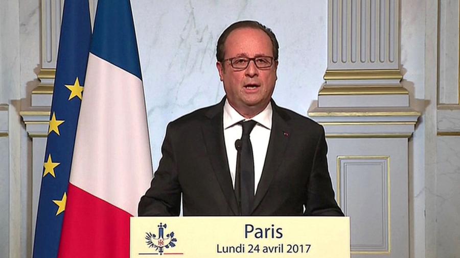 Pide Hollande el voto para Macron