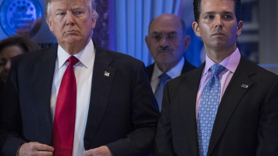 Senado de EU llama a declarar a Donald Trump Jr.