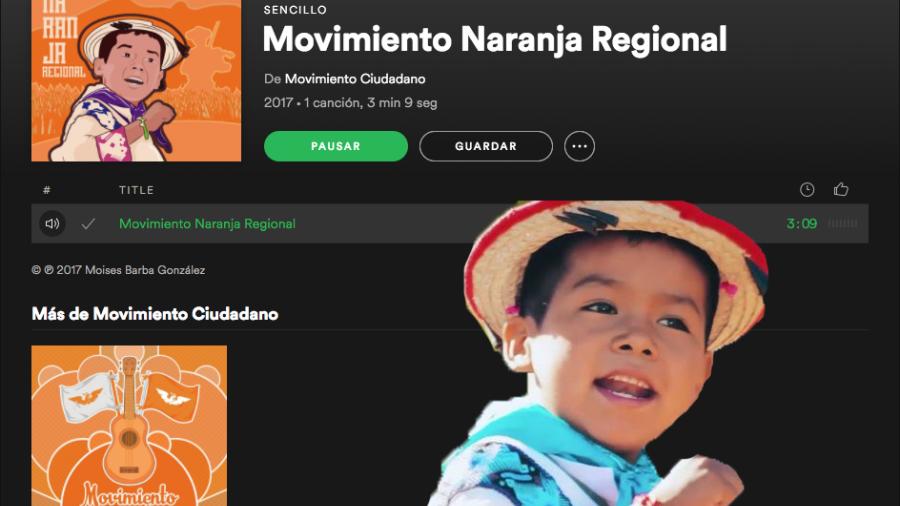 ¡Movimiento Naranja ya llegó a Spotify!