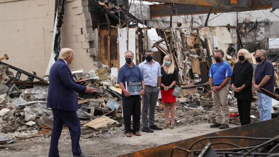 Protestas contra Policía y racismo son ‘terrorismo doméstico’: Trump