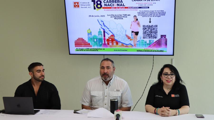 Apoya Gobierno de Reynosa la 18ª Carrera Nacional por la Salud