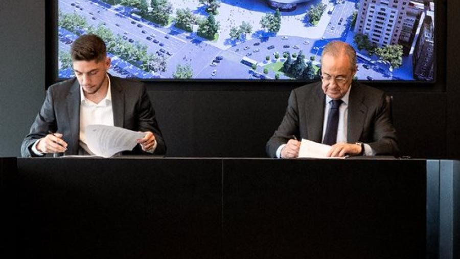 Fede Valverde renueva con el Real Madrid hasta 2027