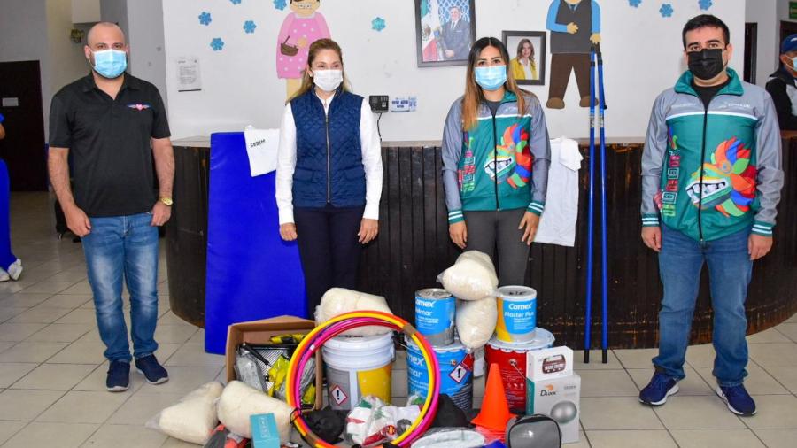 DIF Reynosa recibe donación de CEDEM