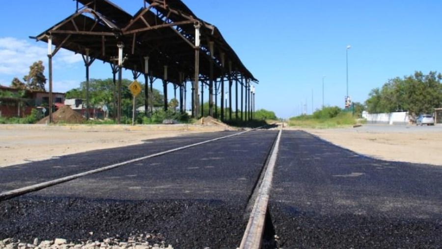 Rehabilitan calles pese a que condiciones de clima no permiten un mejor trabajo